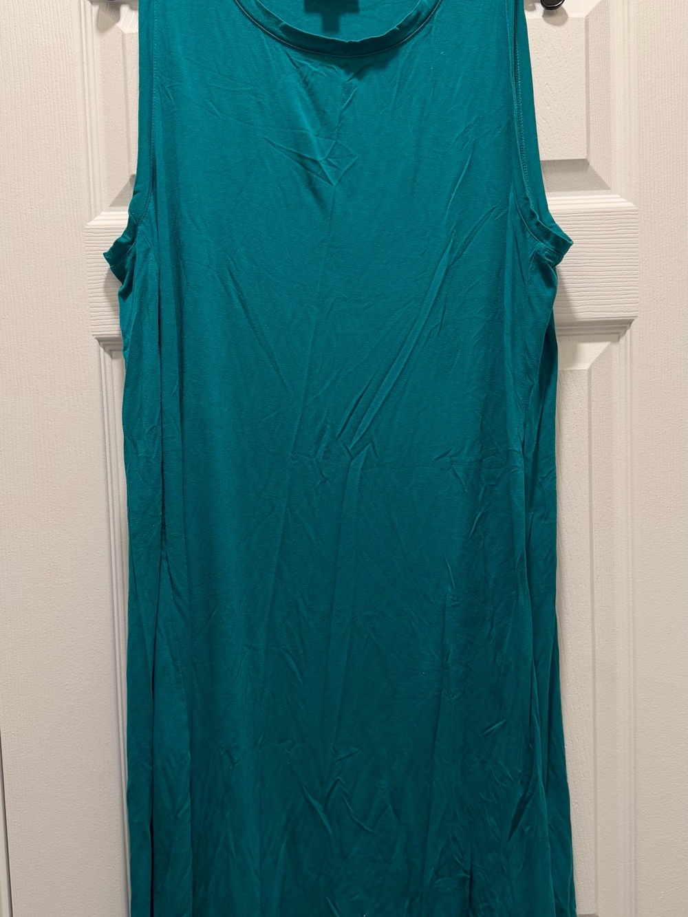 LOFT Teal Sleeveless Swim Cover-Up